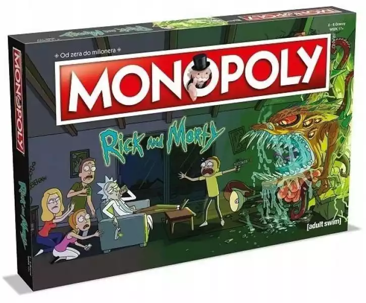 Gra Planszowa Winning Moves Monopoly: Rick I Morty