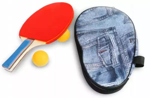 ﻿ping Pong Tenis Stołowy Rakietka +2Piłeczki Zestaw
