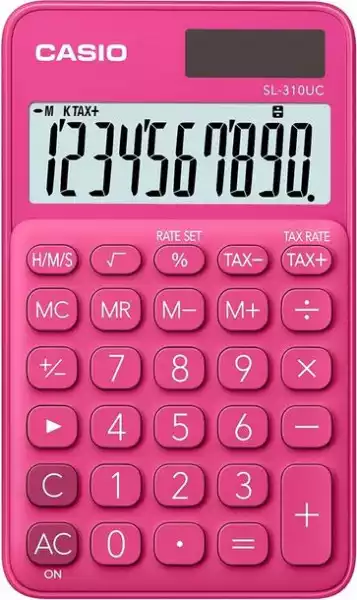 Kalkulator Kieszonkowy Casio Sl-310Uc-Rd Czerwony