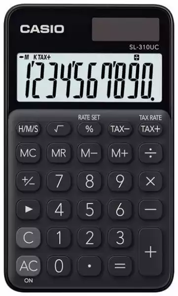 Kalkulator Kieszonkowy Casio Sl-310Uc-Bk Czarny