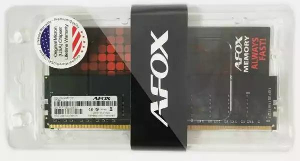 ﻿pamięć Ram Ddr4 8Gb 2666Mhz Afox Micron Chip Rank1