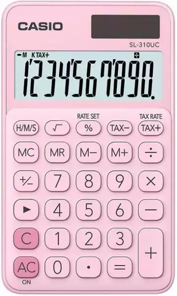 ﻿kalkulator Kieszonkowy Casio Sl-310Uc-Pk Różowy