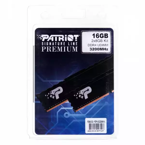 ﻿pamięć Ram Patriot Premium Ddr4 2X8Gb 3200Mhz