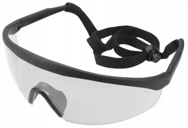 ﻿neo 97-510 Okulary Ochronne Białe Regulowane