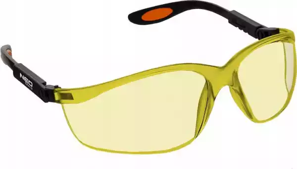 ﻿neo Żółte Okulary Ochronne Robocze Bhp Regulowane