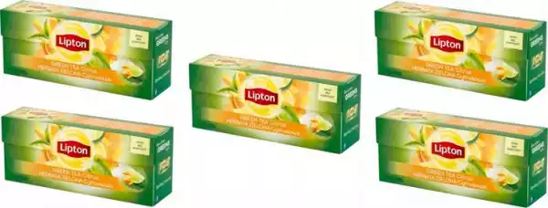 Herbata Zielona Lipton Green Tea Citrus 125Tb