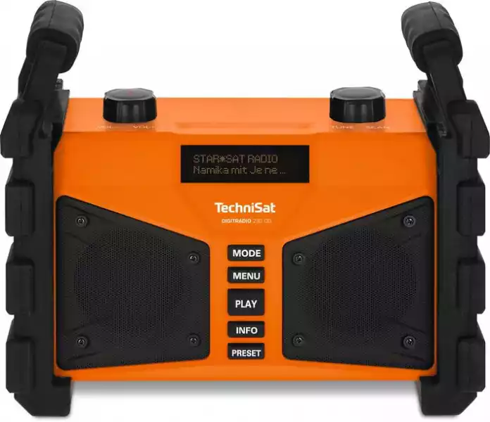 Radio Technisat Digitradio 230 Od Dab+ Ip65 Orange