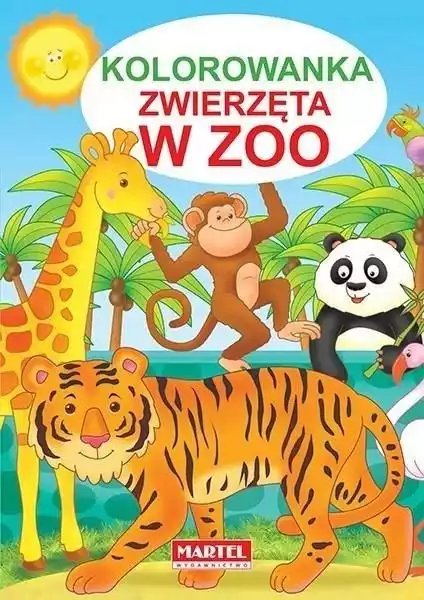 ﻿kolorowanka. Zwierzęta W Zoo