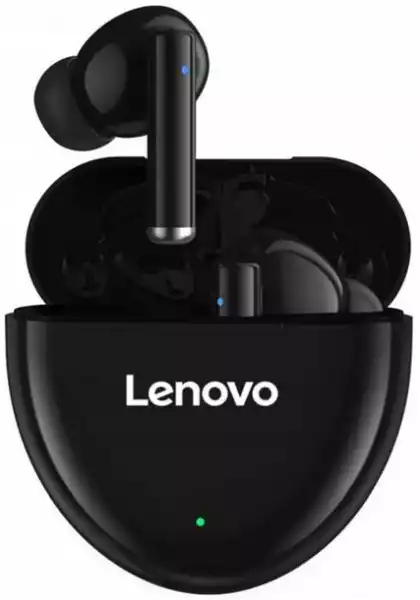 Słuchawki Douszne Lenovo Ht06 Czarne Bezprzewodowe