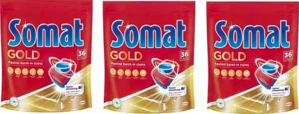 Somat Tabletki Do Zmywarki Gold 108 Szt