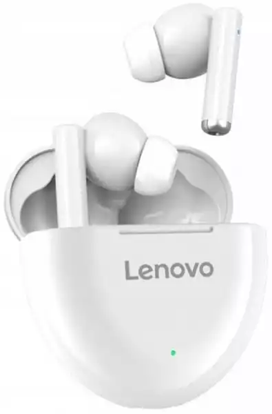 ﻿słuchawki Douszne Lenovo Ht06 Białe Bezprzewodowe