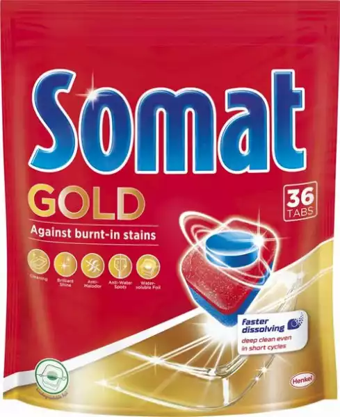 Tabletki Do Zmywarek Somat Gold 36 Szt