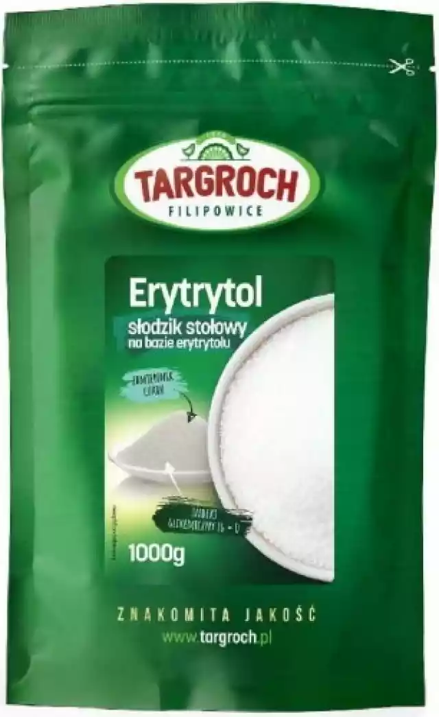 Erytrytol 1000G Erytrol 1Kg Naturalny Niskokaloryczny Targroch