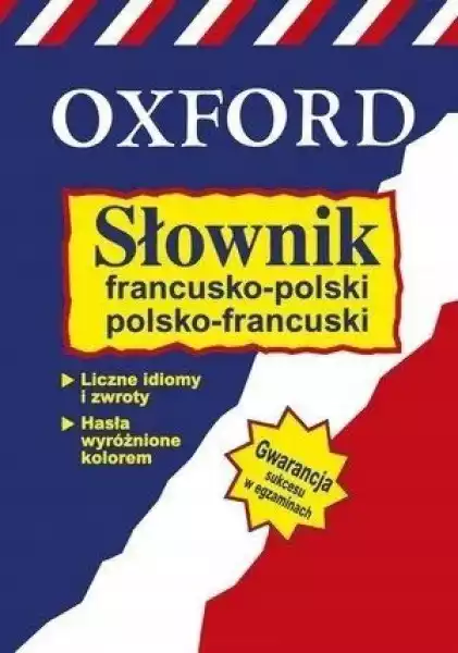﻿słownik Francusko-Polski, Polsko-Francuski Tw