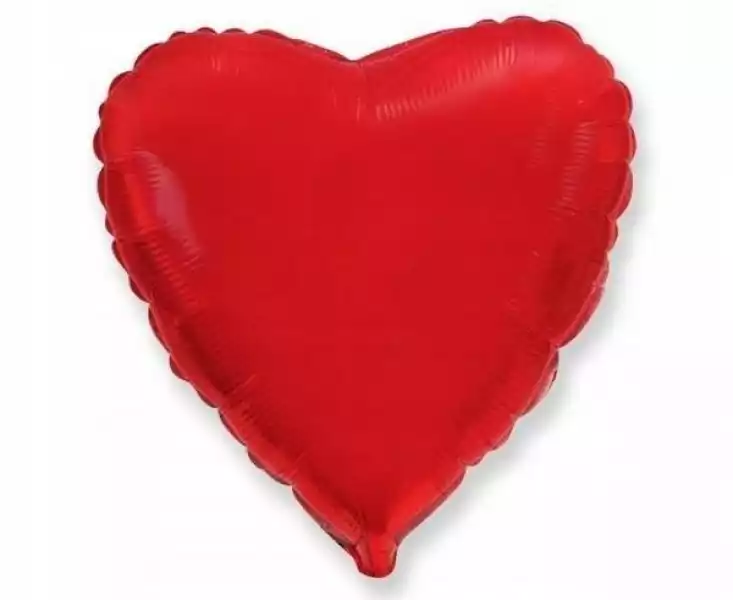 Balon Foliowy Serce Czerwone 46Cm