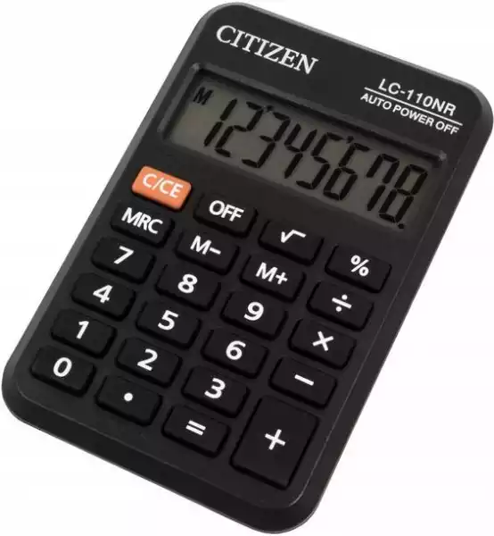 Kalkulator Kieszonkowy Citizen Lc-110Nr 8 Cyfr