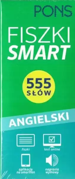 ﻿fiszki Smart 555 Słów. Angielski W.2022