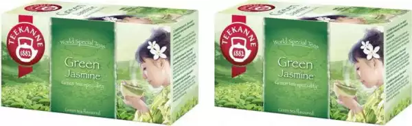 ﻿herbata Zielona Teekanne Jaśmin 2X20Sztx1.75G