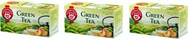 Teekanne Green Tea Herbata Zielona Brzoskwinia 60T