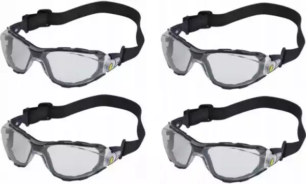 ﻿jednoczęściowe Okulary Poliwęglan Bhp Ochronne X 2
