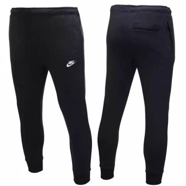 Nike Spodnie Dresowe Męskie Bawełniane Klasyczne Czarne Bv2679-010 M