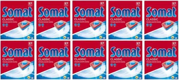 Somat Classic Tabletki Do Zmywarki 57 Sztuk X 10