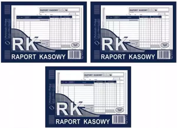 Michalczyk I Prokop Raport Kasowy A5 411-3 X3