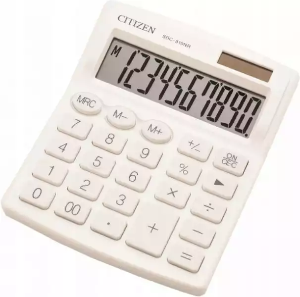 Kalkulator Biurowy Citizen Sdc 10 Cyfrowy Procenty