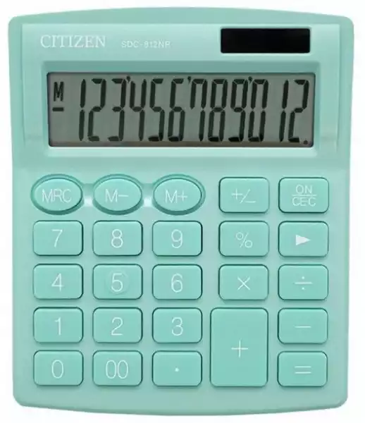 Kalkulator Biurowy Citizen Sdc-812Nrgre 12-Cyfrowy