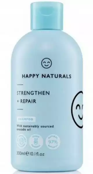 ﻿szampon Do Włosów Naprawczy Happy Naturals 300Ml