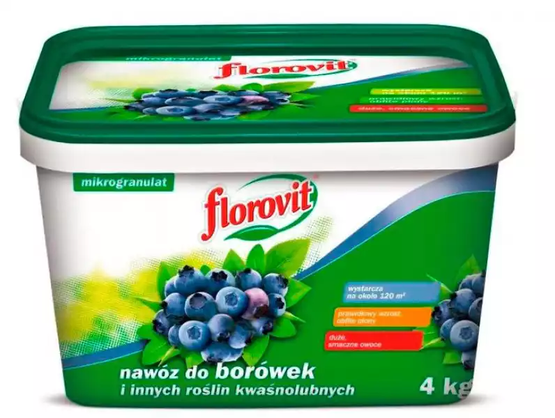 ﻿florovit Nawóz Do Borówek 4Kg Borówki Borówka