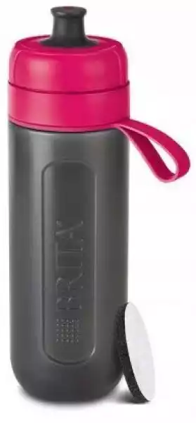 ﻿butelka Filtrująca Brita Active 0.6L Różowa Bidon
