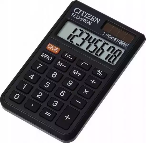Kalkulator Kieszonkowy Sld-200Nr, 8-Cyfrowy