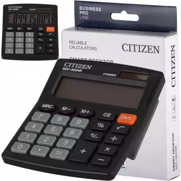 Kalkulator Biurowy Sdc-805Nr, 8-Cyfrowy