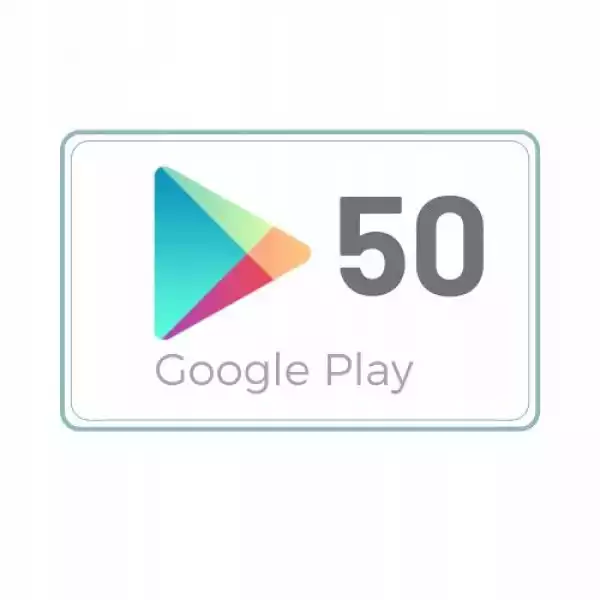 ﻿google Play 50 Zł Kod Karta Podarunkowa