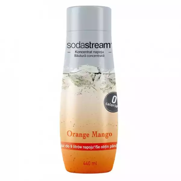 ﻿syrop Sodastream Pomarańcza Mango Zero Cukru 440 Ml