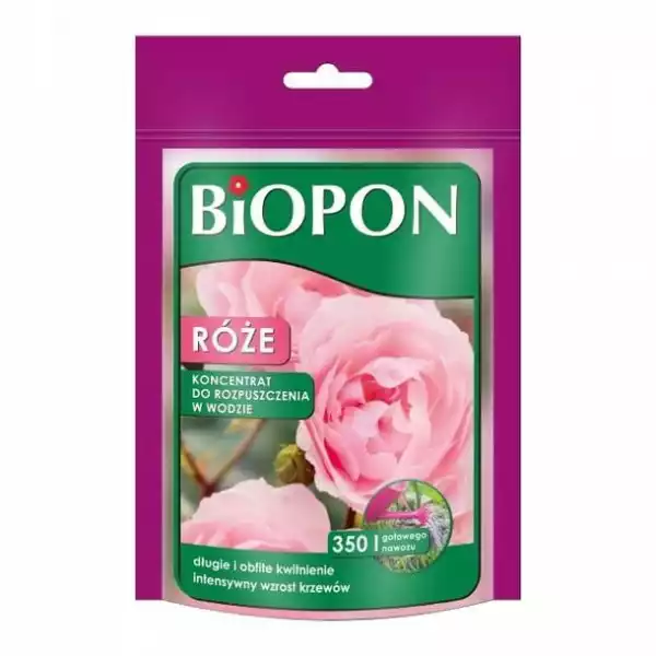 ﻿nawóz Rozpuszczalny Do Róż Biopon 350 G