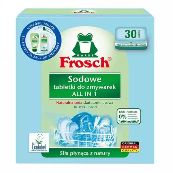 Frosch All In 1 Sodowe Tabletki Do Zmywarek 600 G