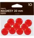 Magnesy 20Mm Grand- Czerwone, 10Szt.