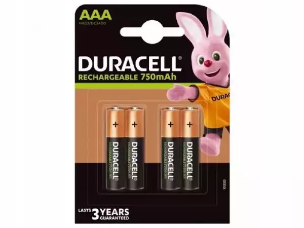 Bateria Duracell Akumulatorki Aaa 750Mah B4