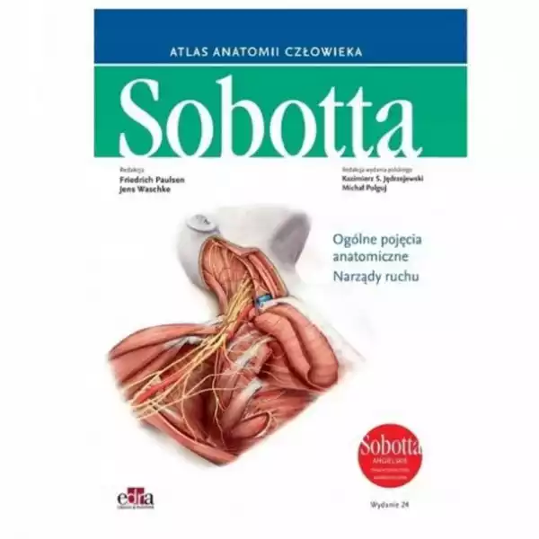 ﻿atlas Anatomii Człowieka Sobotta. Tom 1. Mian. Ang