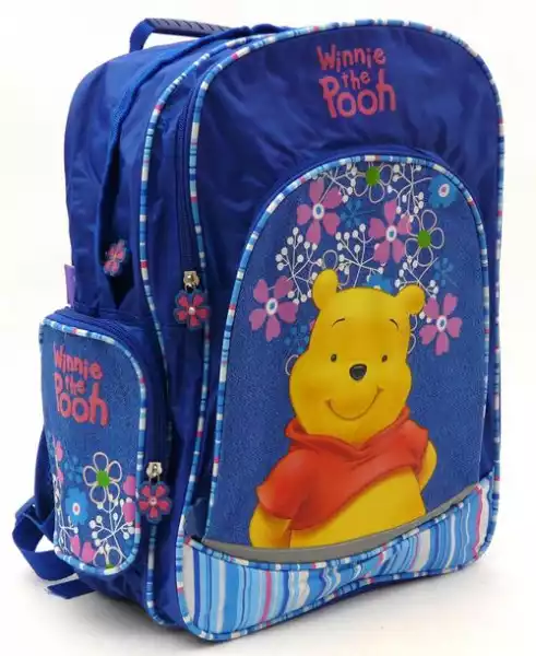 ﻿plecak Szkolny Tornister Młodzieżowy 2 Komor Pooh