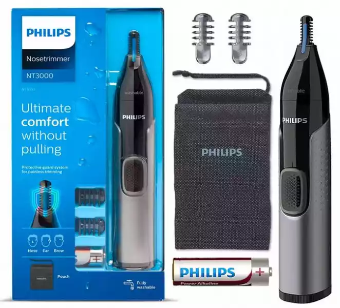 Philips Trymer Nt3650 Do Nosa Brwi Uszu + Etui