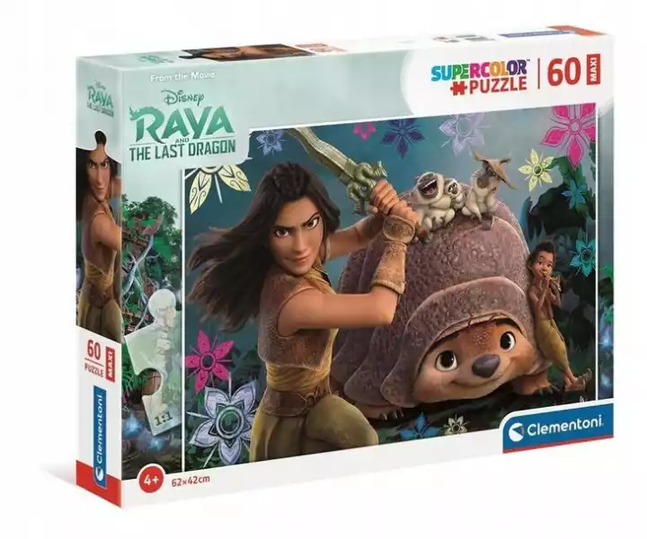 Puzzle 60 Maxi Super Kolor Raya & The Last Dra