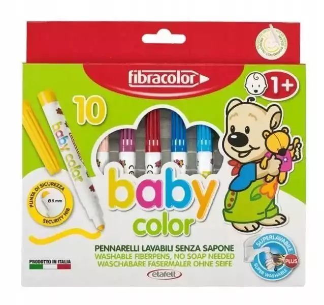 ﻿mazaki Babycolor Od 1 Roku 10 Kolorów Fibracolor