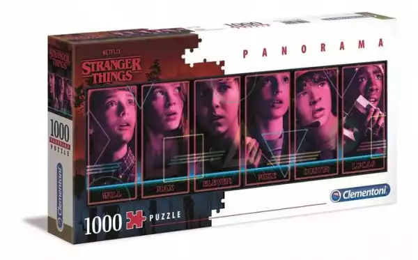 Puzzle 1000 Panorama Netlix Stanger Things