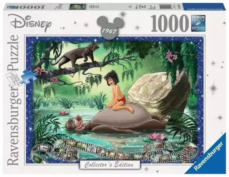 ﻿puzzle 1000 Walt Disney - Księga Dżungli