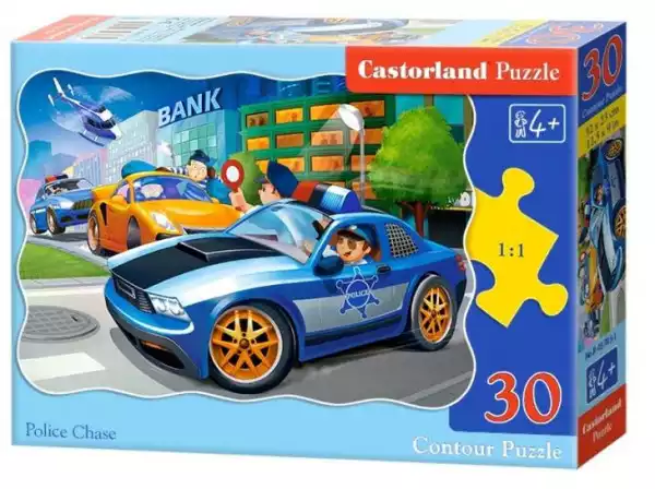 Puzzle 30 Police Chase Castor Castorland