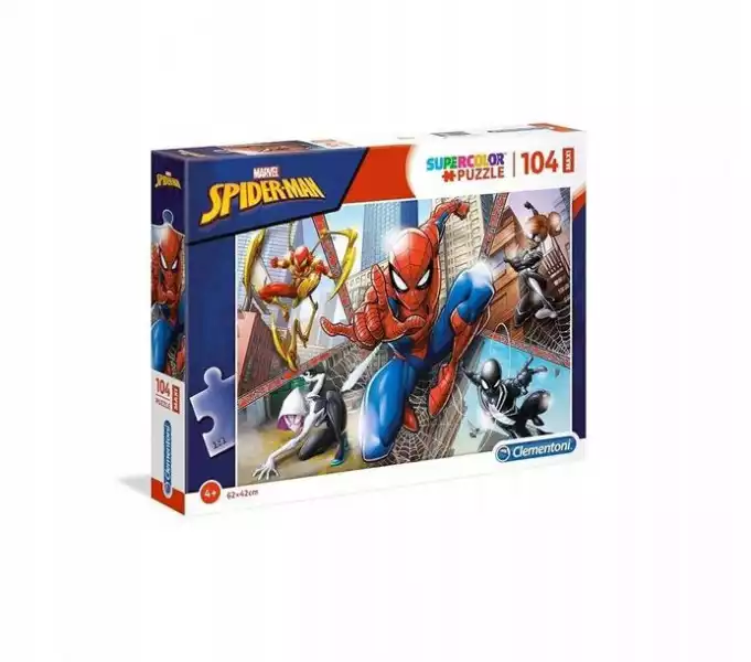Puzzle 104 Maxi Spiderman Clementoni