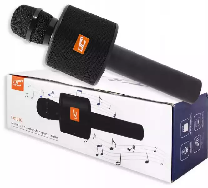 ﻿mikrofon Bezprzewodowy Głośnik Bluetooth Karaoke
